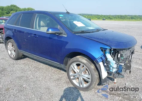 2013 Ford Edge Limited from USA, damaged, VIN 2FMDK3KC1DBB00760